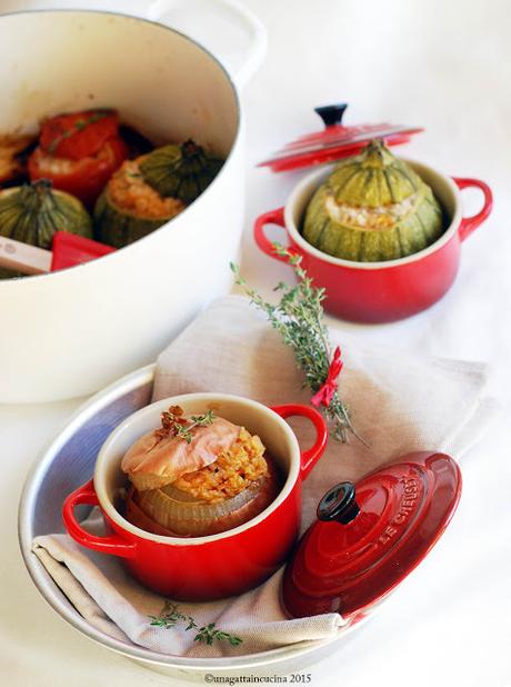 Verdure ripiene alla provenzale | Provencal stuffed vegetables