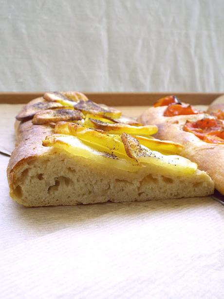 Lingue di focaccia ai 3 sapori