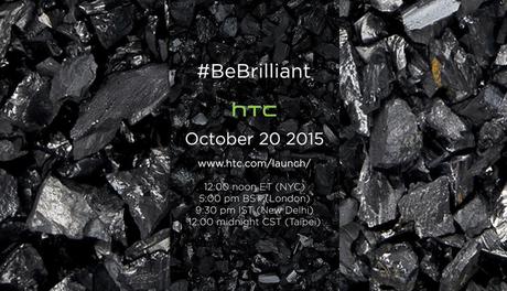 HTC: annunciato evento per il 20 Ottobre