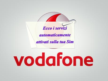 Vodafone Servizi attivi