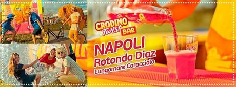 Crodino Twist Bar sul lungomare di Napoli: aperitivo, giochi e sfide
