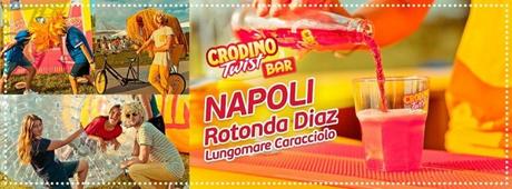 Crodino Twist Bar sul lungomare di Napoli: aperitivo, giochi e sfide