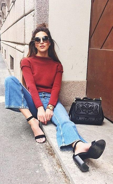 #Inspiration - Flare Jeans