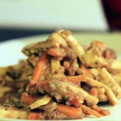 tofu-e-carote-in-salsa-di-pera