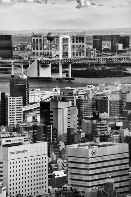 Odaiba e il rainbow bridge