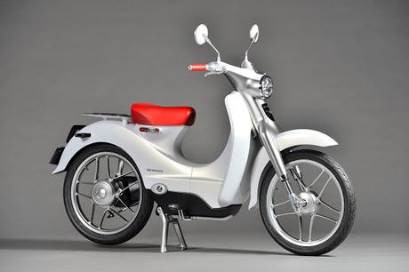 Honda Super Cub Concept & EV-Cub Concept 2015