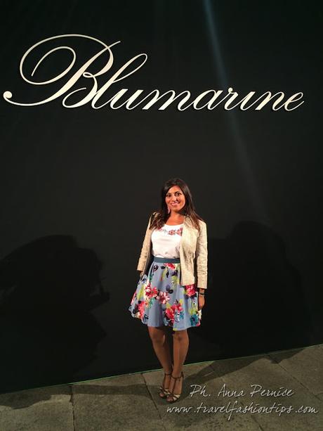 Mfw: Romanticismo e femminilità per Blumarine SS 2016