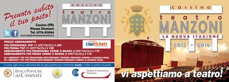 Cartellone_Teatro Manzoni 2015 2016 di Cassino