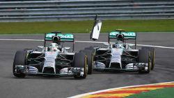 Rosberg Hamilton spa