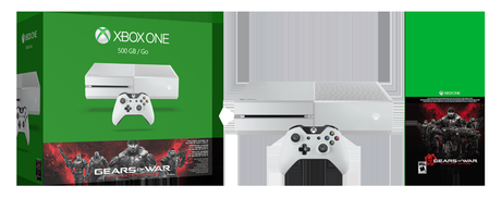 Svelati altri due bundle Xbox One: una bianca con Gears of War: Ultimate Edition e una con Kinect e tre titoli