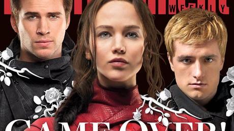 Hunger Games: Il Canto della Rivolta - parte 2, sulla copertina di Entertainment Weekly