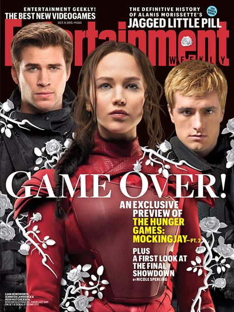 Hunger Games: Il Canto della Rivolta - parte 2, sulla copertina di Entertainment Weekly