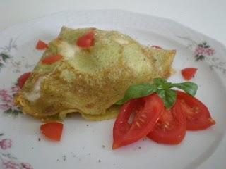 Crèpes al pesto con ripieno gustoso