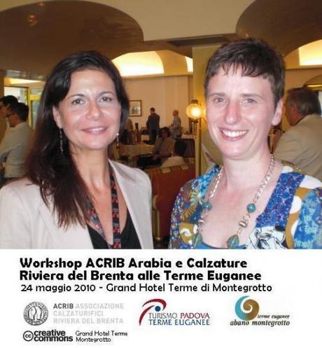 Workshop ANCI, ICE, ACRIB: Arabia e Calzature Riviera del Brenta alle Terme Euganee