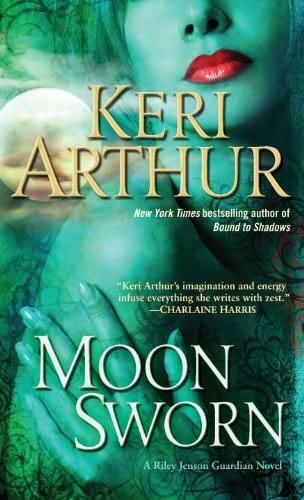 book cover of 



Moon Sworn 



 (Riley Jenson Guardian, book 9)



by



Keri Arthur