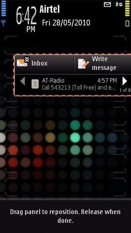 Orange Tsunami: Home alternativa per Nokia 5800 con Widget Orange Tsunami: Home alternativa per Nokia 5800 con Widget