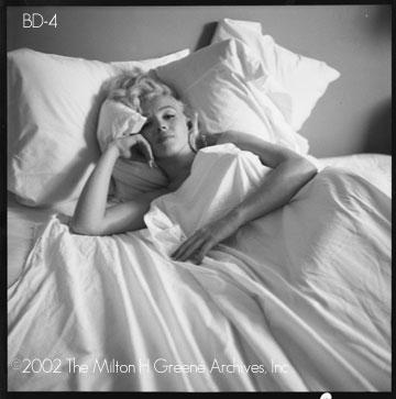 Marilyn Monroe fotografata da Milton Greene