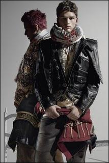Simon Nessman su VMAN per i 20 anni di Dolce&Gabbana; Uomo