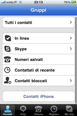 Apple: Skype si aggiorna alla versione 2.0 e permette chiamare sotto rete 3G!