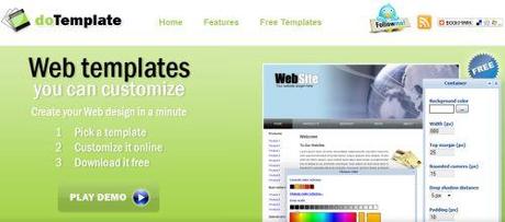 doTemplate - generatore di template per Blogger e Wordpress