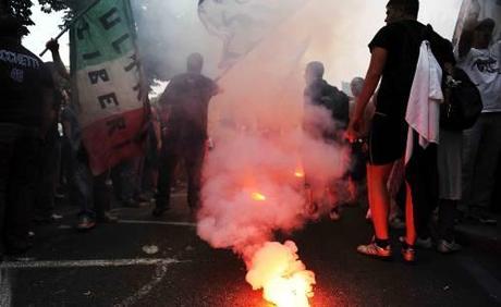 Juve, bombe carta e petardi nel giorno dell'Heysel FOTO