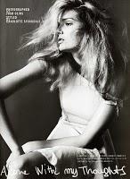 ALONE WITH MY THOUGHTS... Vogue Nippon July 2010  with Lily Donaldson by Josh Olins