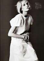 ALONE WITH MY THOUGHTS... Vogue Nippon July 2010  with Lily Donaldson by Josh Olins