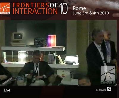 LE LAMPADE TURBINA@FRONTIERS OF INTERACTION 10