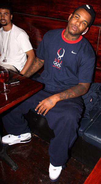 The Game con le Nike Air Jordan Spiz'ike