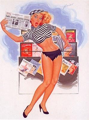 Pin up by Bill Randall