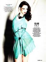 DUE NEUE FARBENLEHRE... Glamour Germany June 2010 by Nagi Sakai with Megan McNierney and Charon Cooijmans