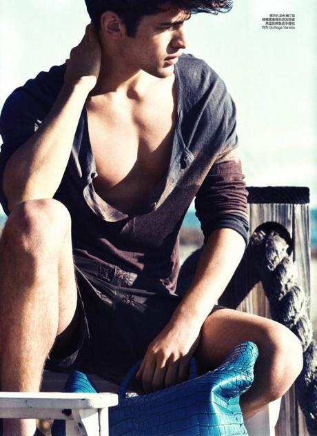 Il Bello del Venerdì: Sean O’Pry for GQ China June 2010