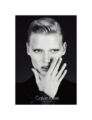 Calvin Klein Fall 2010 AD Campaign.... Lara Stone by Mert & Marcus