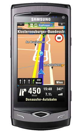 Sygic Mobile Maps on Samsung Wave3