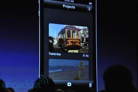 WWDC: arriva iMovie per iPhone, per montare i nostri filmati girati con il melafonino