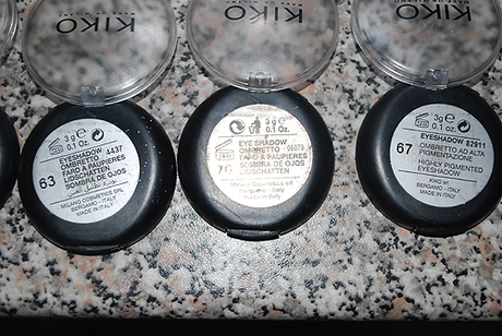 Kiko Make Up Mono Eyeshadow – Swatches & Review