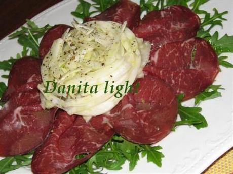 Fiore di bresaola al finocchio