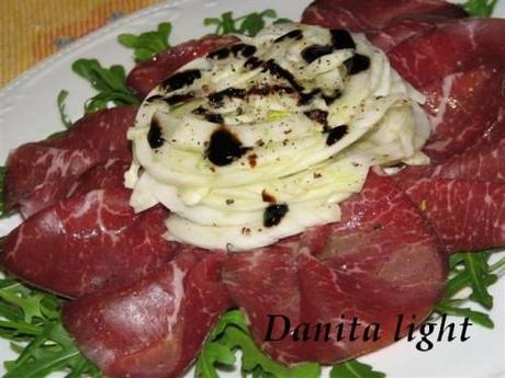 Fiore di bresaola al finocchio