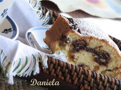 Ciambellone banana e cioccolato