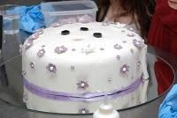 Pasticcera per caso: Wedding cake                              1° comunione Maria