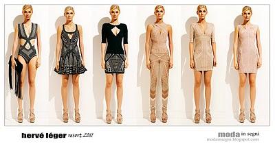 HERVE LEGER RESORT 2011
