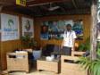 Satnesh Sharma allo stand dell' Uprising Beach Resort al BFTE 2010