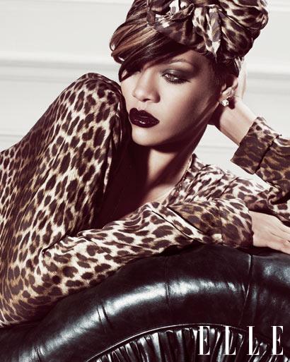 Rihanna sulla cover di Elle July 2010 – Foto e video