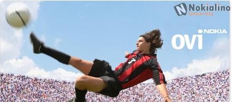 Calcio in movimento con Ovi di Nokia