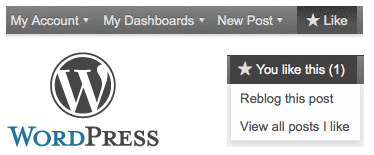 WordPress ancora più 2.0 con “Like” e la funzione Reblog