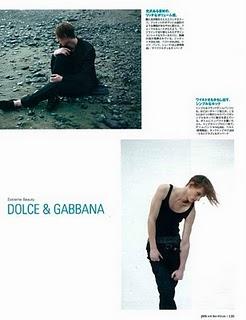 Dolce & Gabbana su Pen Giappone mag. 2010