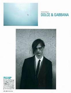 Dolce & Gabbana su Pen Giappone mag. 2010