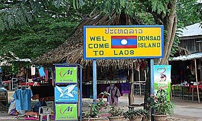 Laos via Mekong
