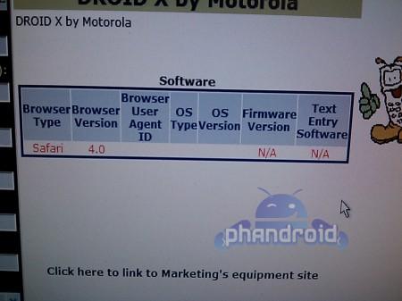 Motorola Shadow diventa Droid X, abbiamo qualche dettaglio