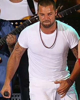 Ricky Martin completamente nudo!